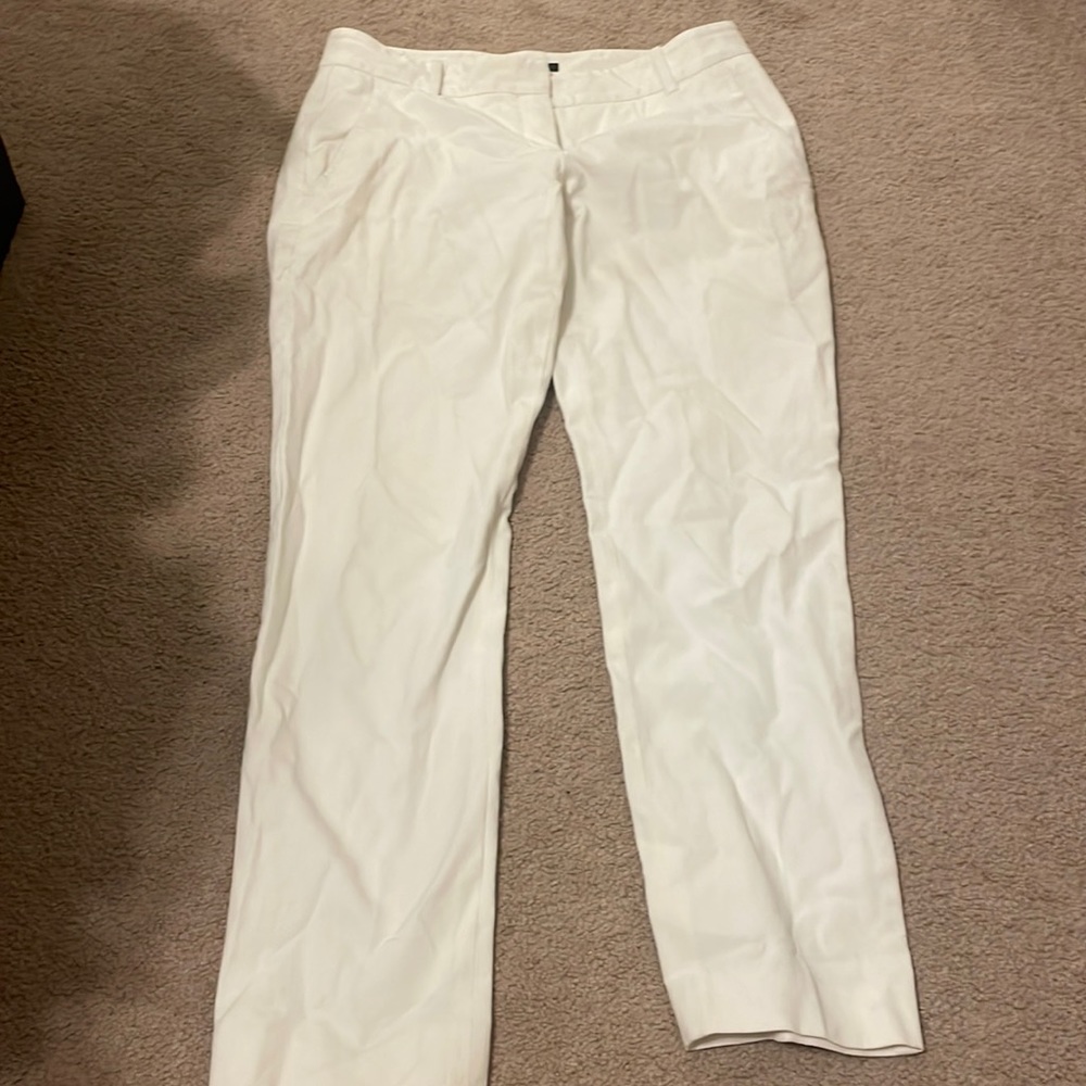 Theory white pants - size 4. Like new!